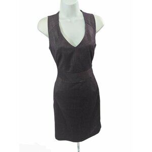 Gap Purple Sleeveless Sheath Dress with Pockets Size 0